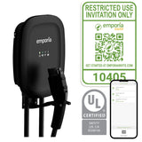 Emporia EV Charger with ProControl | Level 2 | UL Listed | Charging with Access Control