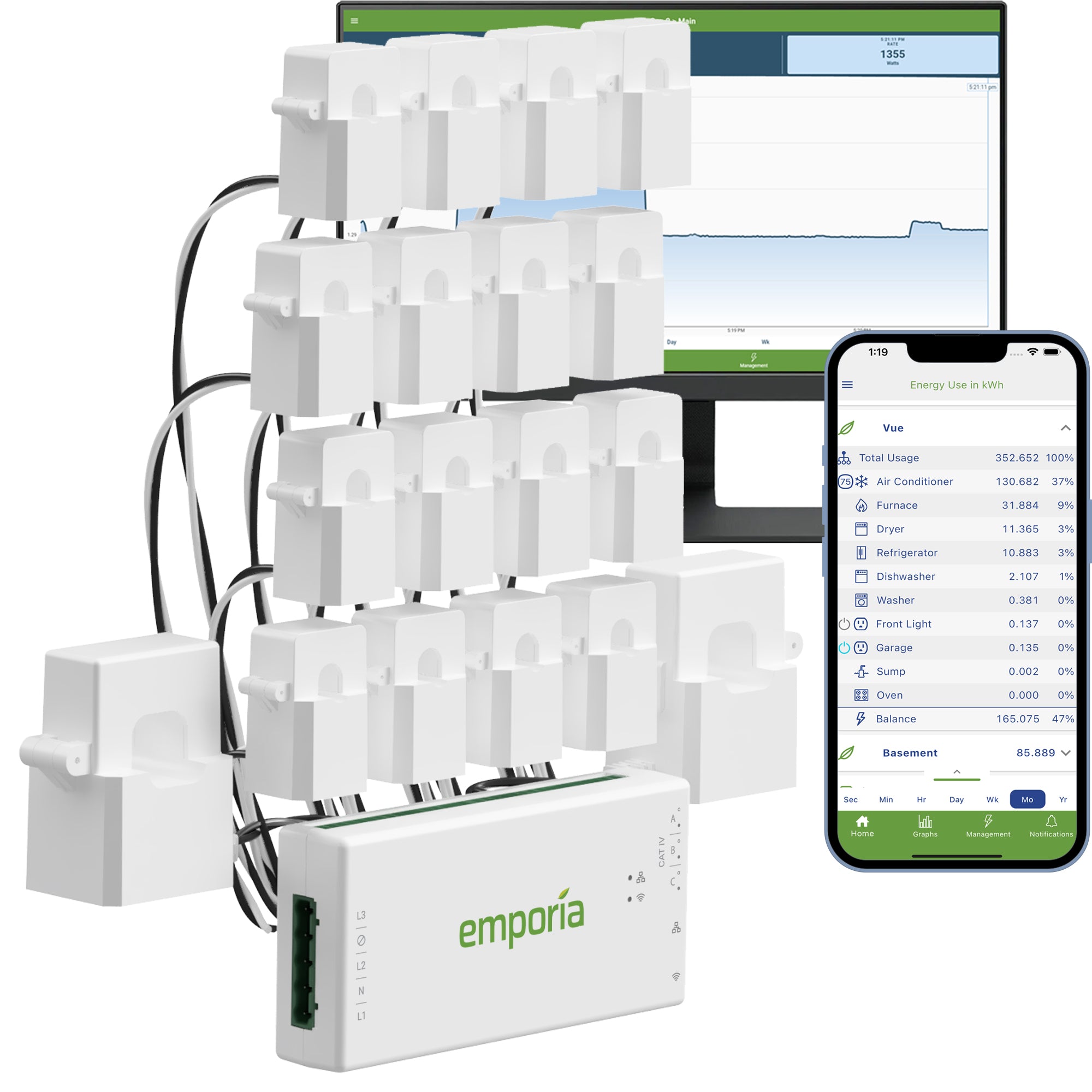 Emporia Vue 3 Home Energy Monitor