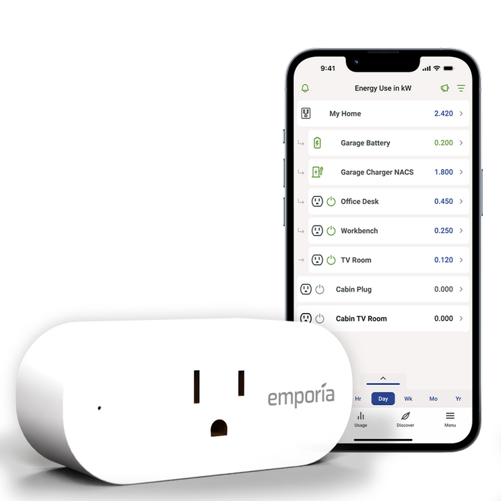 Emporia Energy Monitoring Smart Plug