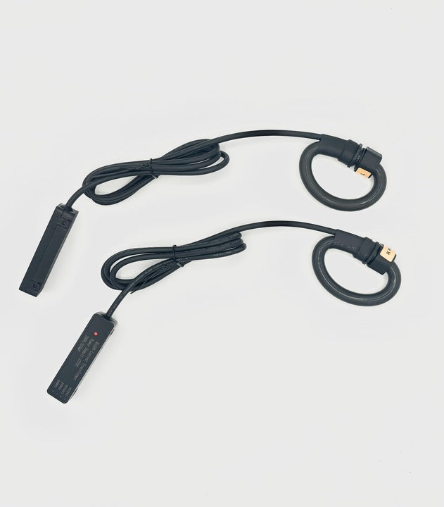 Pair of 200A Flexible Sensors for Vue 3 Home Energy Monitor (Power Supply Included)