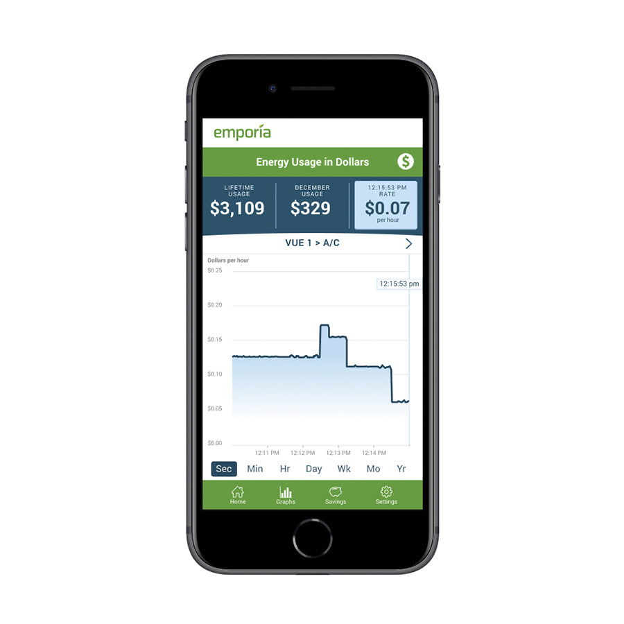SaveOnEnergy Emporia Vue: Utility Connect Energy Monitor